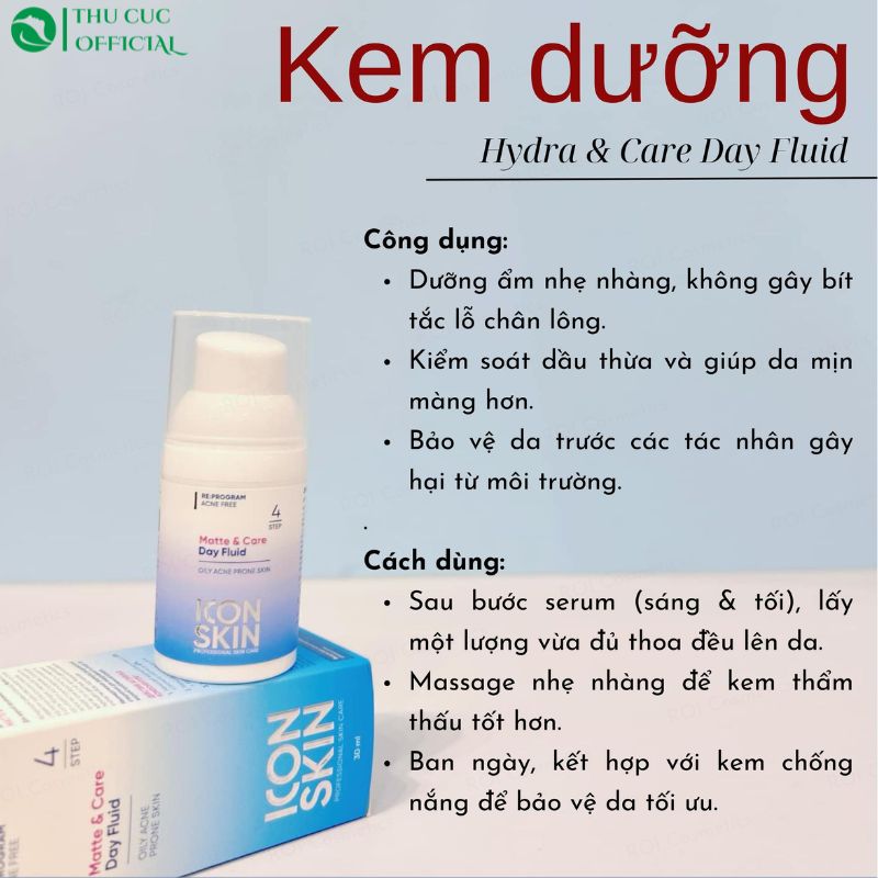 Icon Skin Matte & Care Day Fluid