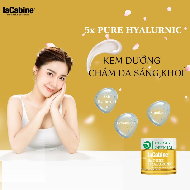 Lacabine 5x Pure Hyaluronic Cream 50g