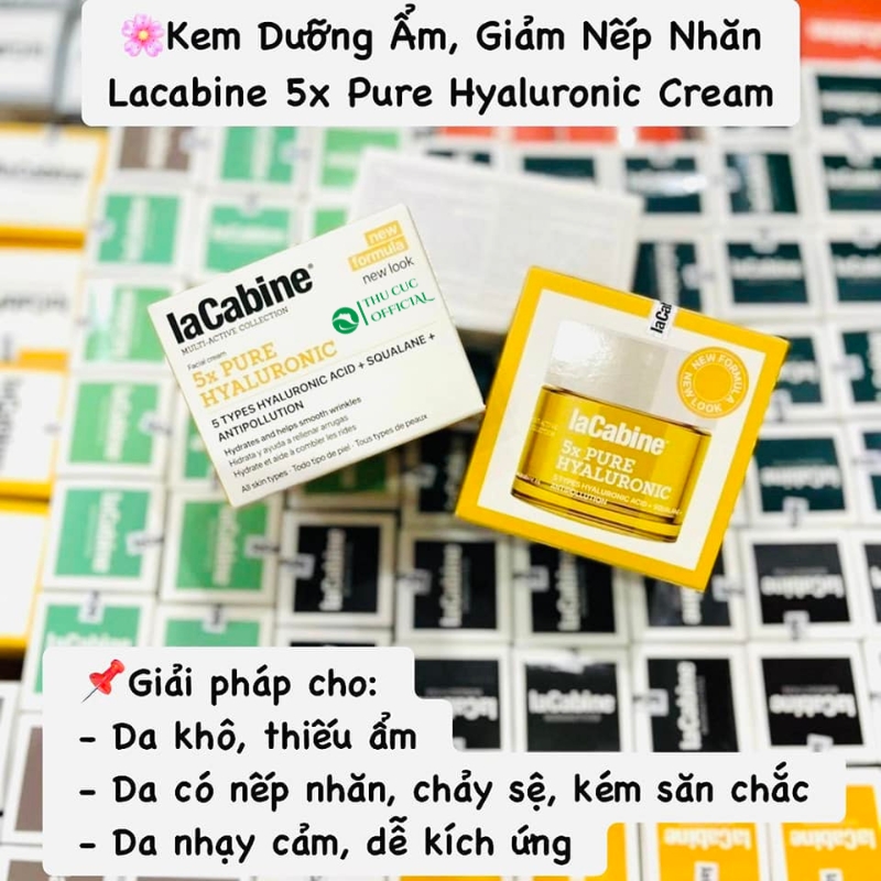 Ưu điểm của Lacabine 5x Pure Hyaluronic Cream