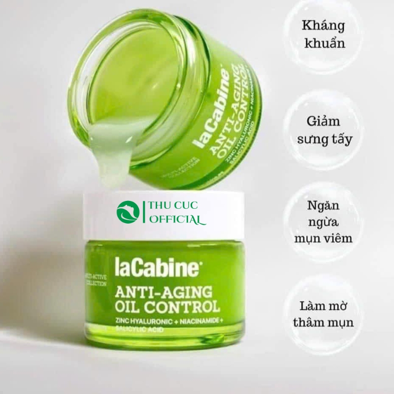 Lacabine anti-aging oil control cream dạng gel