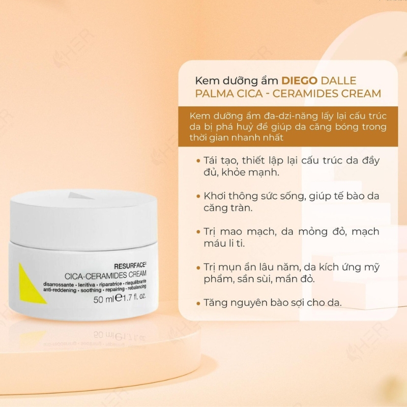 Công dụng của kem phục hồi Diego