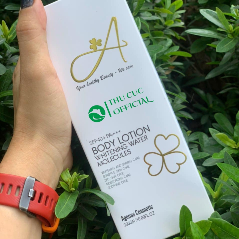 Agenas Body Lotion Whitening Water Molecules