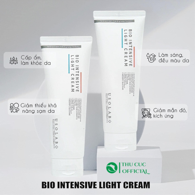 Kem dưỡng body trắng da Usolab Bio Intensive Light Cream 250ml
