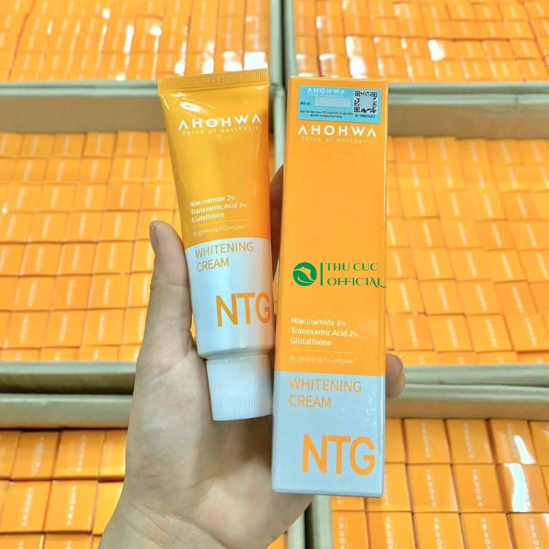 Kem dưỡng Ahohwa Whitening NTG Cream 50g