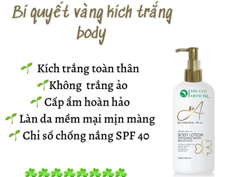 kem dưỡng trắng toàn thân Agenas