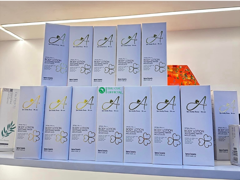 Kem dưỡng trắng da Agenas Spa tin dùng