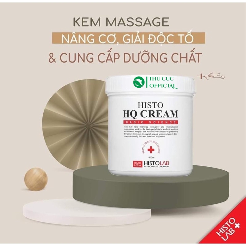Công dụng kem massage Histolab