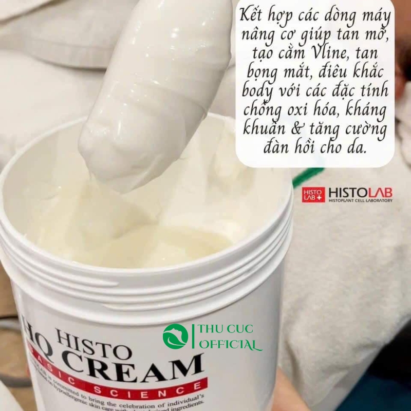 Hướng dẫn dùng kem massage Histolab HQ Cream
