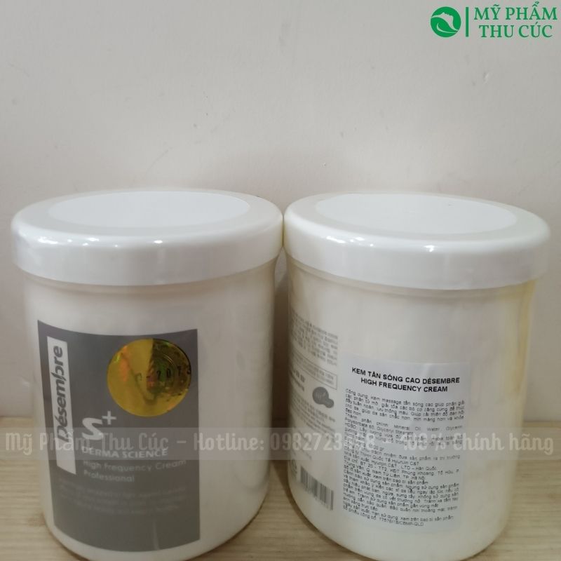 Kem massage Desembre Derma Science High Frequency Cream Professional