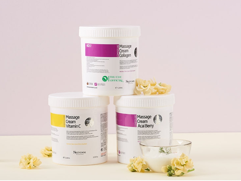 Kem massage mặt chuyên dùng cho Spa