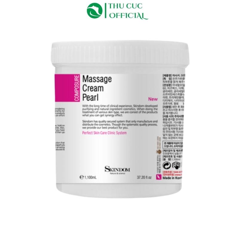 kem massage Skindom ngọc trai