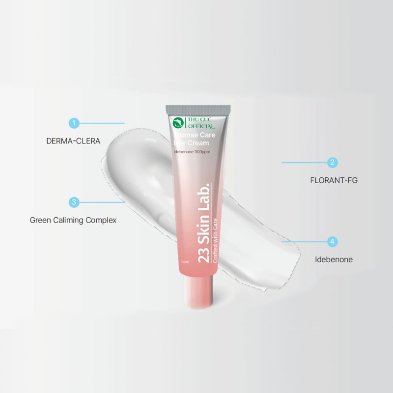 Thành phần trong kem mắt 23 Skinlab
