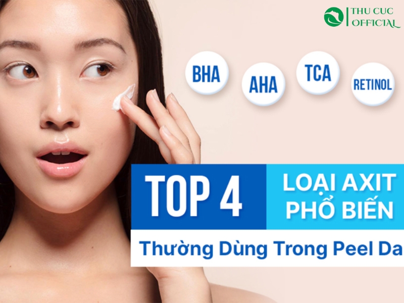 Các dòng kem peel da