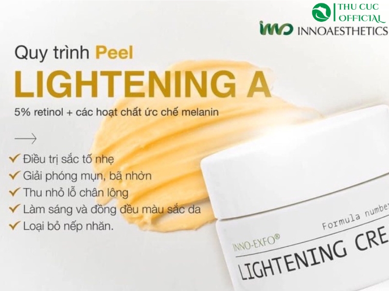 Kem Peel Da Vitamin A 5% Innoaesthetics Inno Lightening