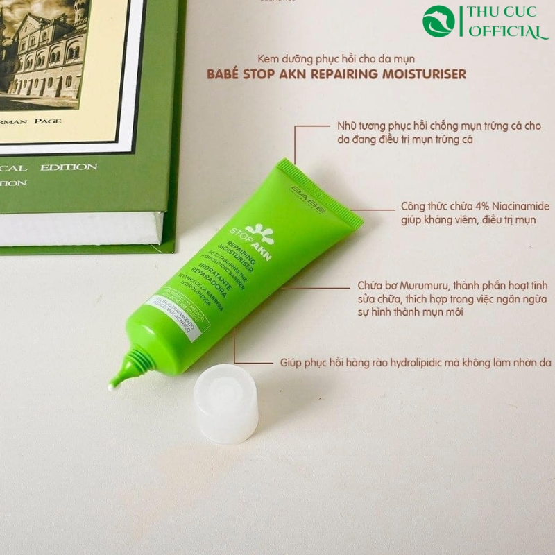 Công dụng của kem phục hồi Babe