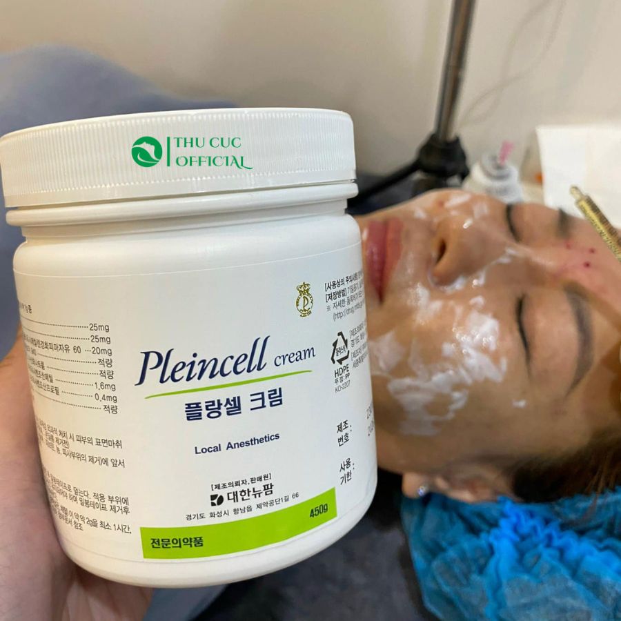 Hướng dẫn sử dụng kem ủ tê Pleincell