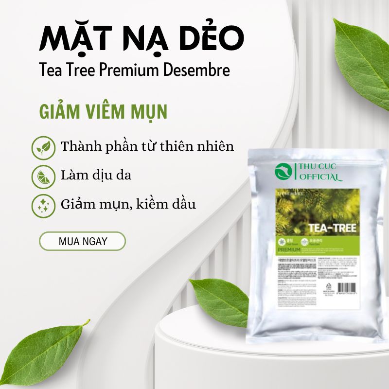 Bột mặt nạ dẻo Desembre Premium Tea Tree Modeling Mask