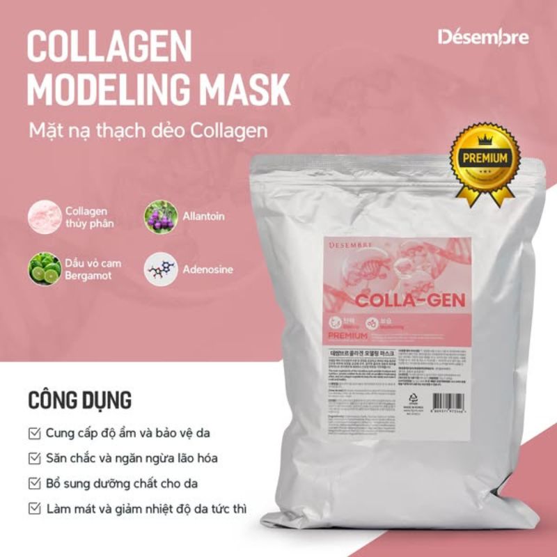 Thành phần trong Desembre Premium Collagen Modeling