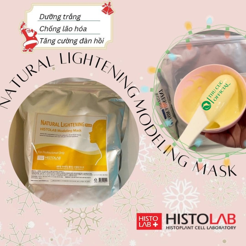 Cách trộn bột mặt nạ dưỡng trắng Histolab