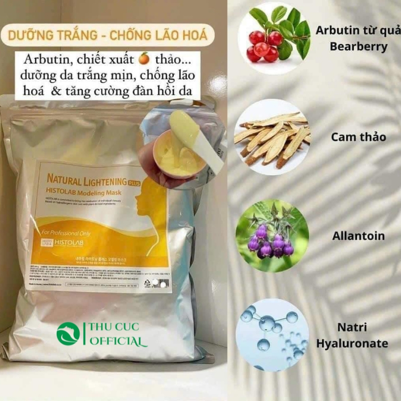Công dụng của  Histolab Natural Lightening Plus Modeling Mask