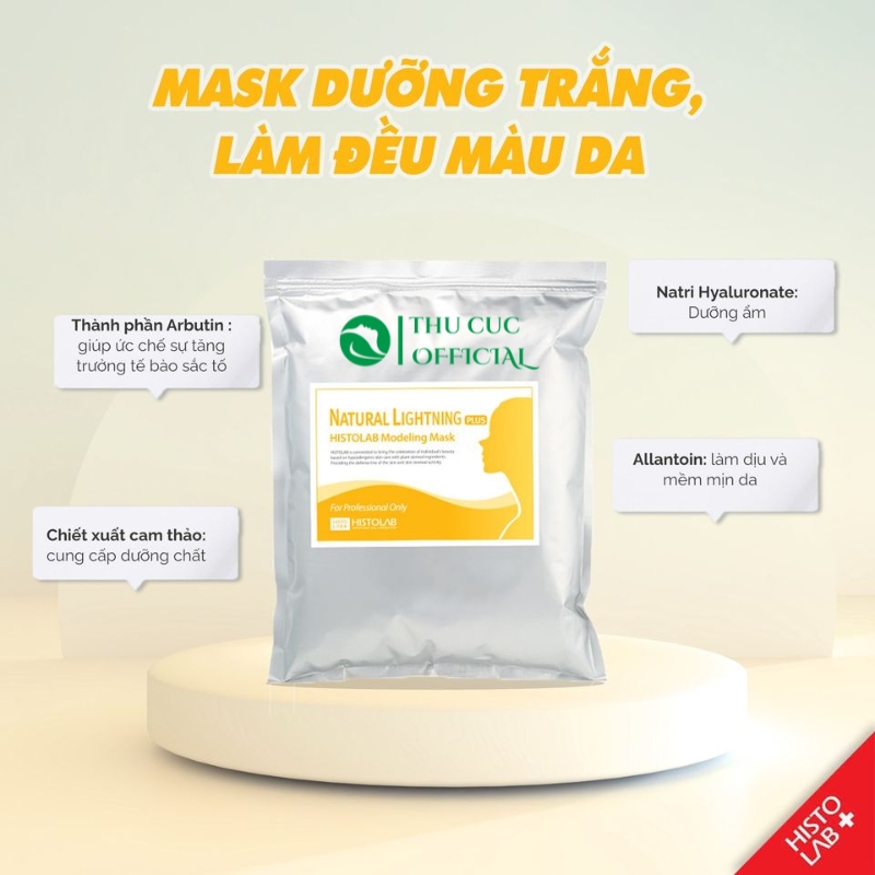 Thành phần trong  Histolab Natural Lightening Plus Modeling Mask