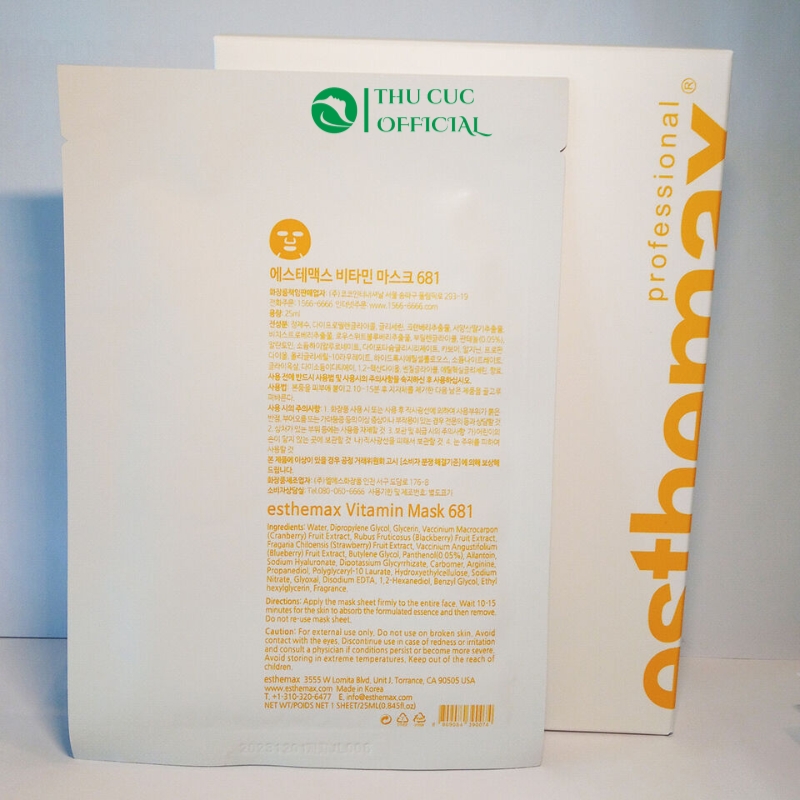 Esthepro Vitamin Sheet Mask