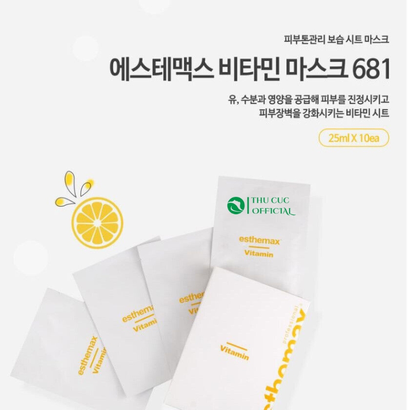 Esthepro Vitamin Sheet Mask 681