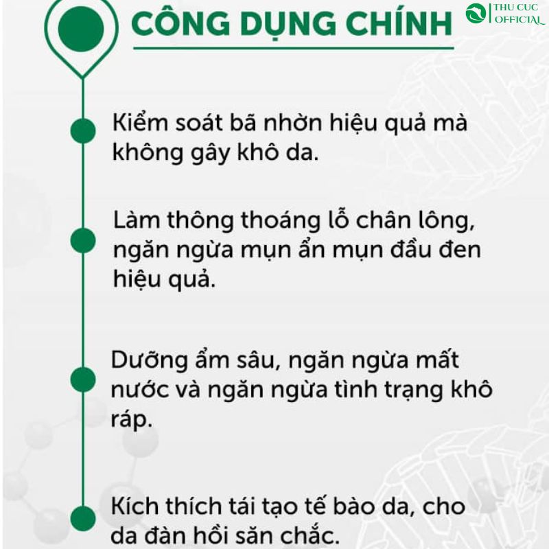 Công dụng của GSC Sebum Control Modeling Mask