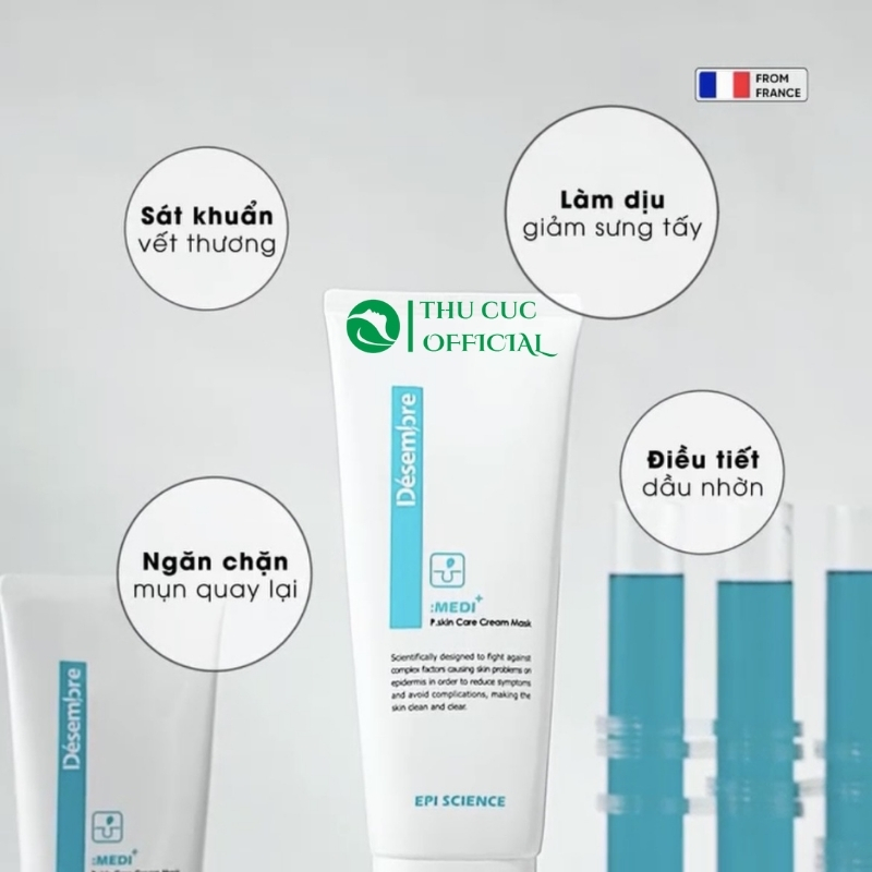 Mặt nạ kem giảm mụn Desembre