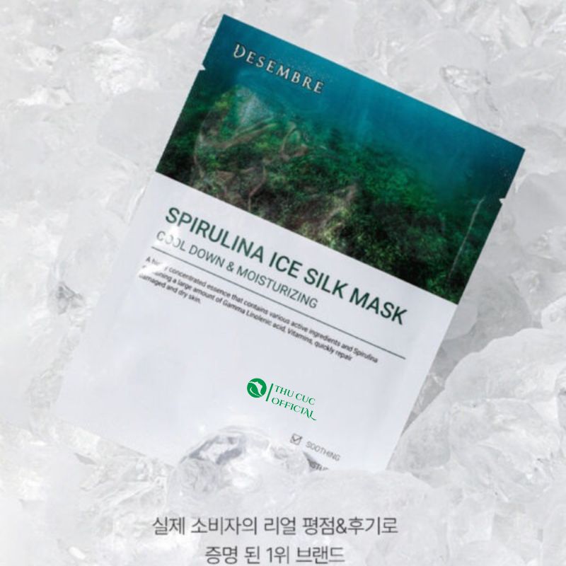 Mặt nạ Desembre Spirulina Ice Silk Mask