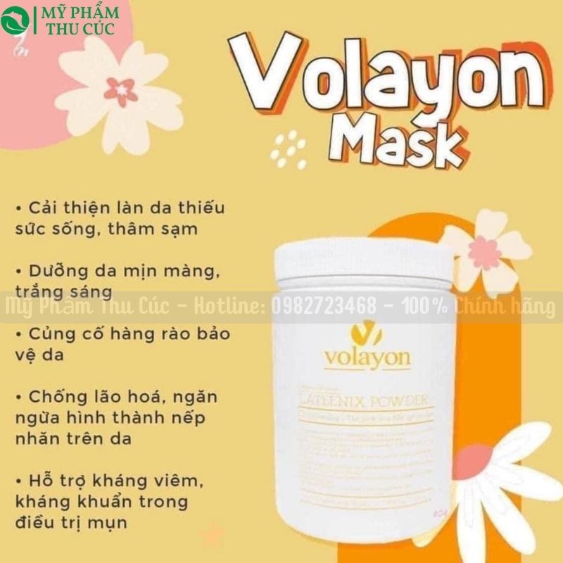 Mặt nạ volayon dưỡng trắng da