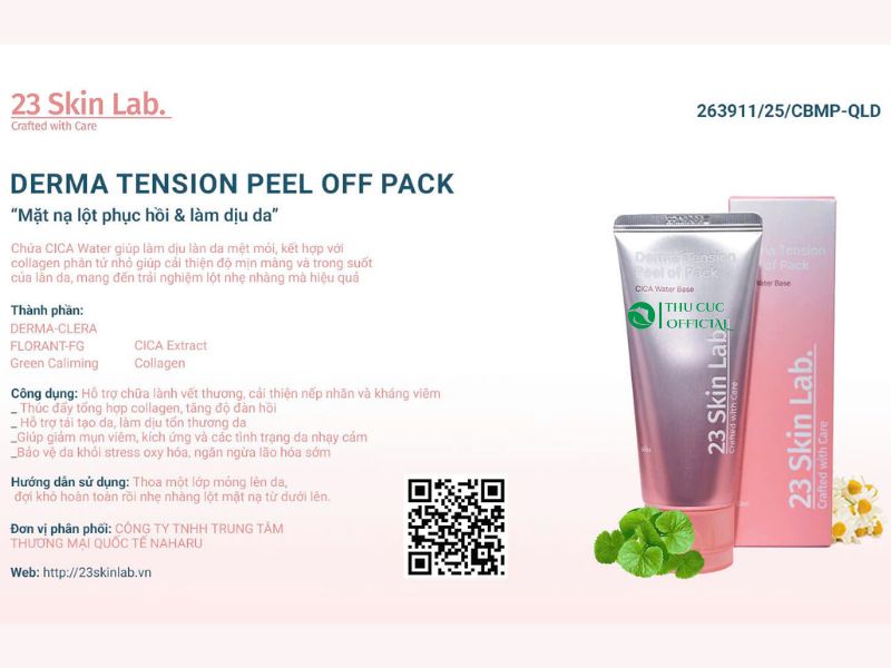 23 Skinlab Derma Tension Peel Off Pack