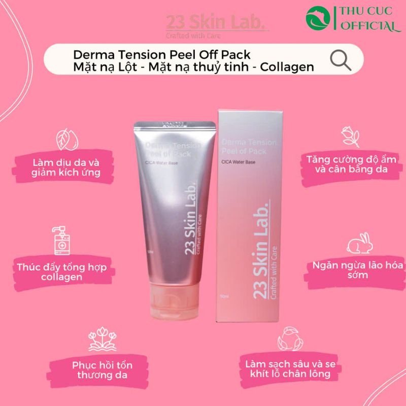 Công dụng của mặt nạ thủy tinh 23 Skinlab