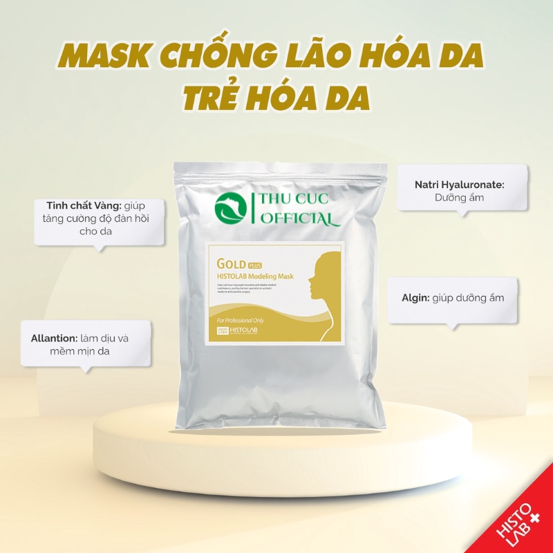 Thành phần trong mặt nạ Histolab Gold Plus Modeling Mask