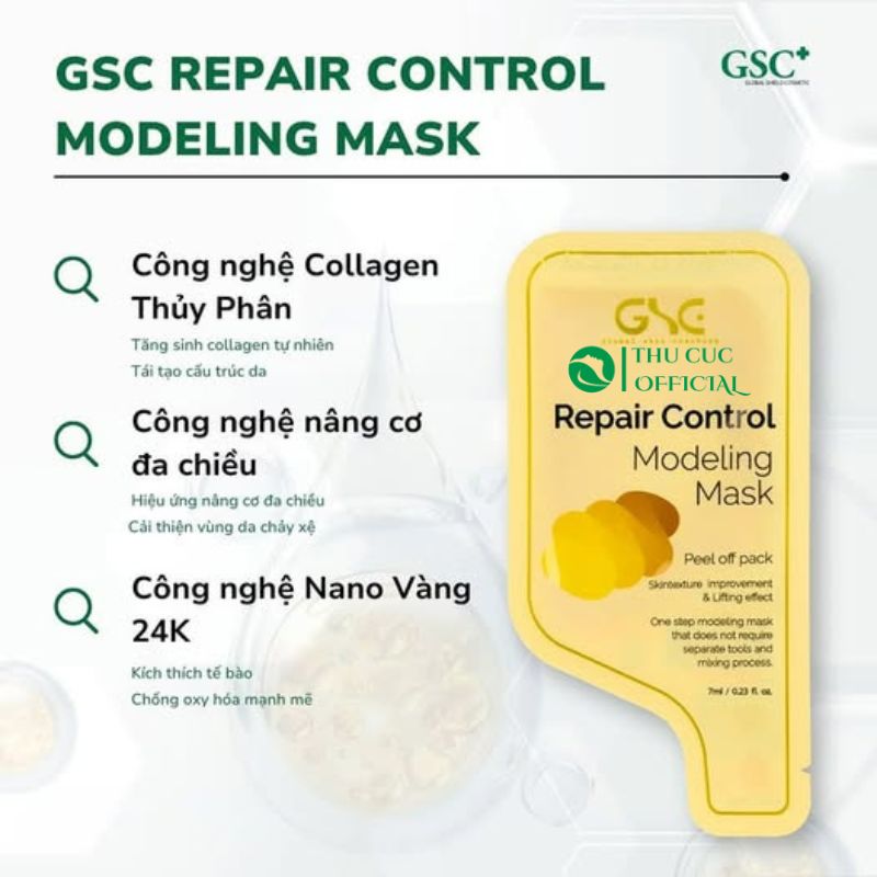Mặt nạ Repair Control Modeling Mask 24k Gold