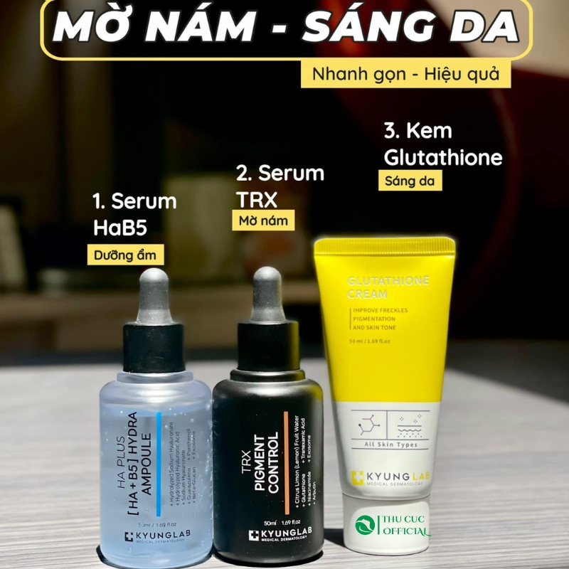 Bộ dưỡng trắng da Kyung Lab