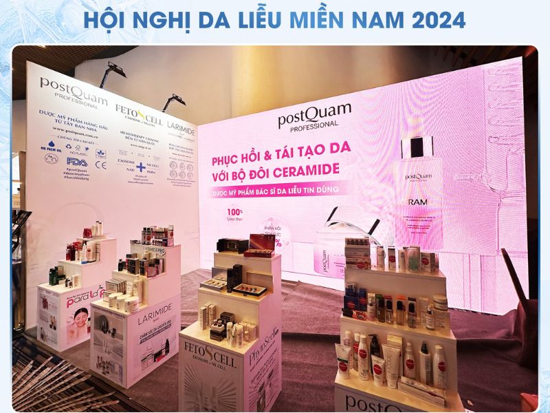 PostQuam tham gia hội nghị da liễu miền Nam năm 2024