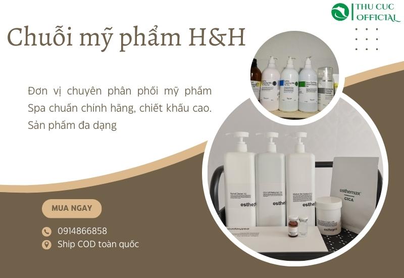 Chuỗi mỹ phẩm H&H - Nguồn hàng Spa chuẩn chất lượng