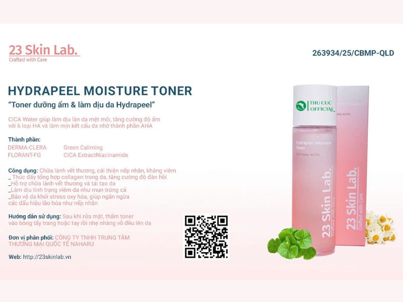 23 Skinlab Hydrapeel Moisture Toner 150ml
