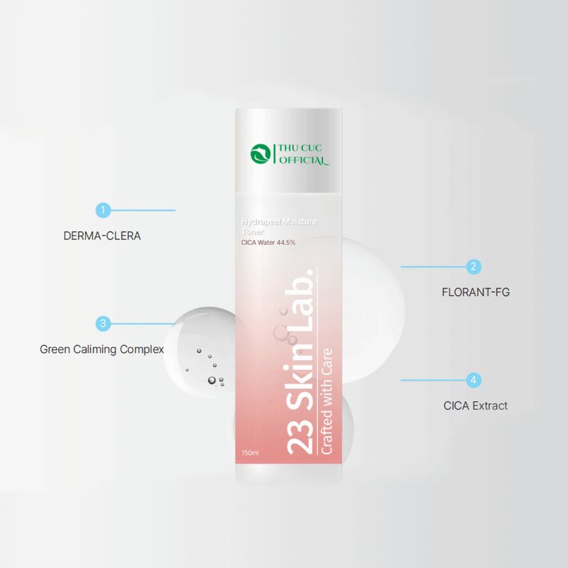 Thành phần trong Nước hoa hồng 23 Skinlab