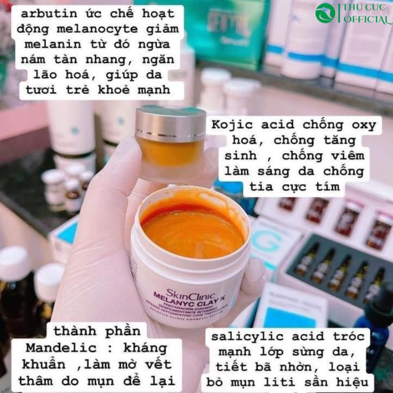 Thành phần nổi bật của Peel da SkinClinic