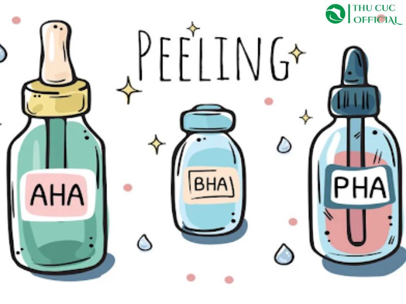 Các loại hoạt chất peel da giảm mụn