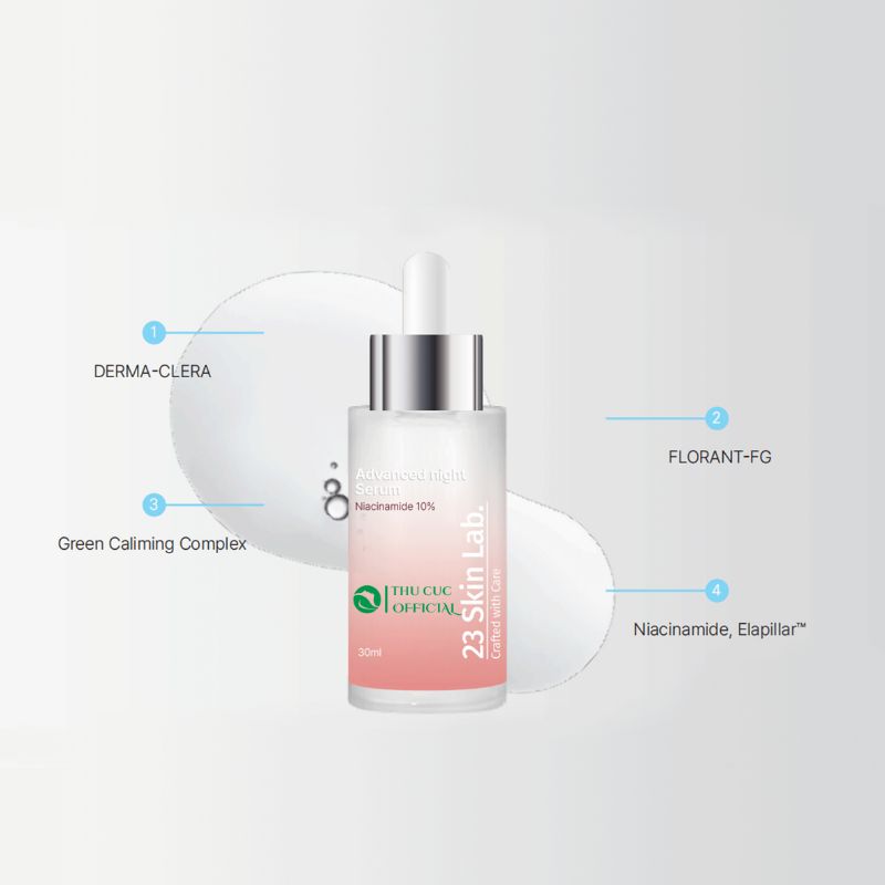 Thành phần trong serum 23 Skinlab