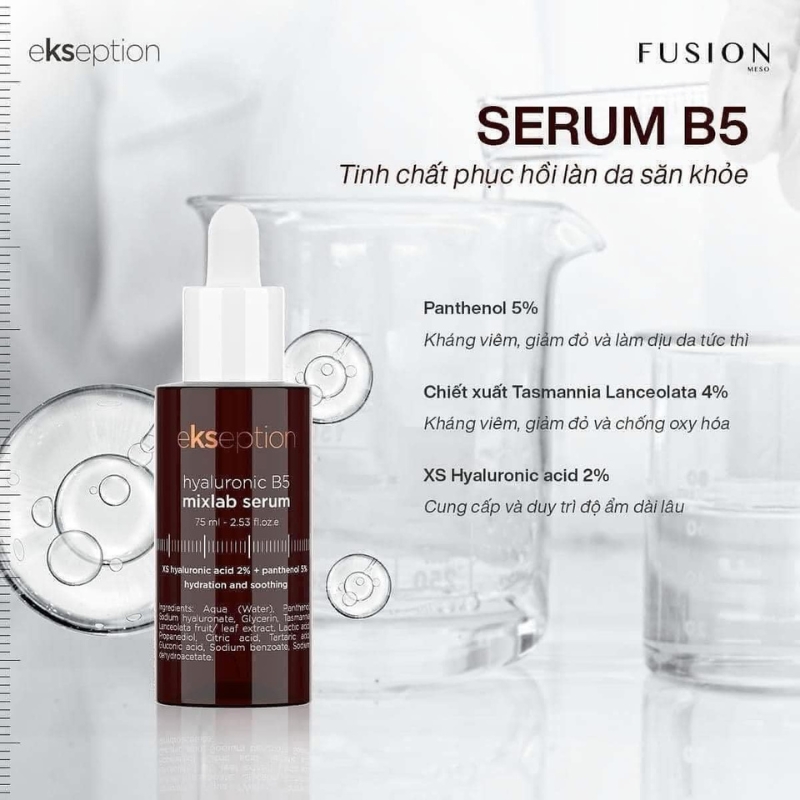 Serum Ekseption Hyaluronic B5 Mixlab 75ml