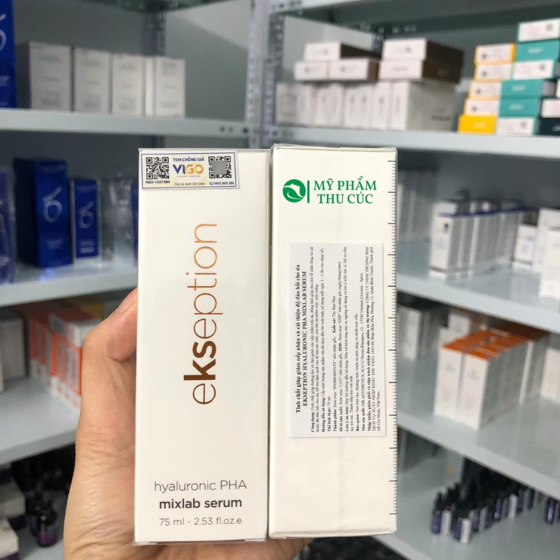 Serum Ekseption Hyaluronic PHA chính hãng