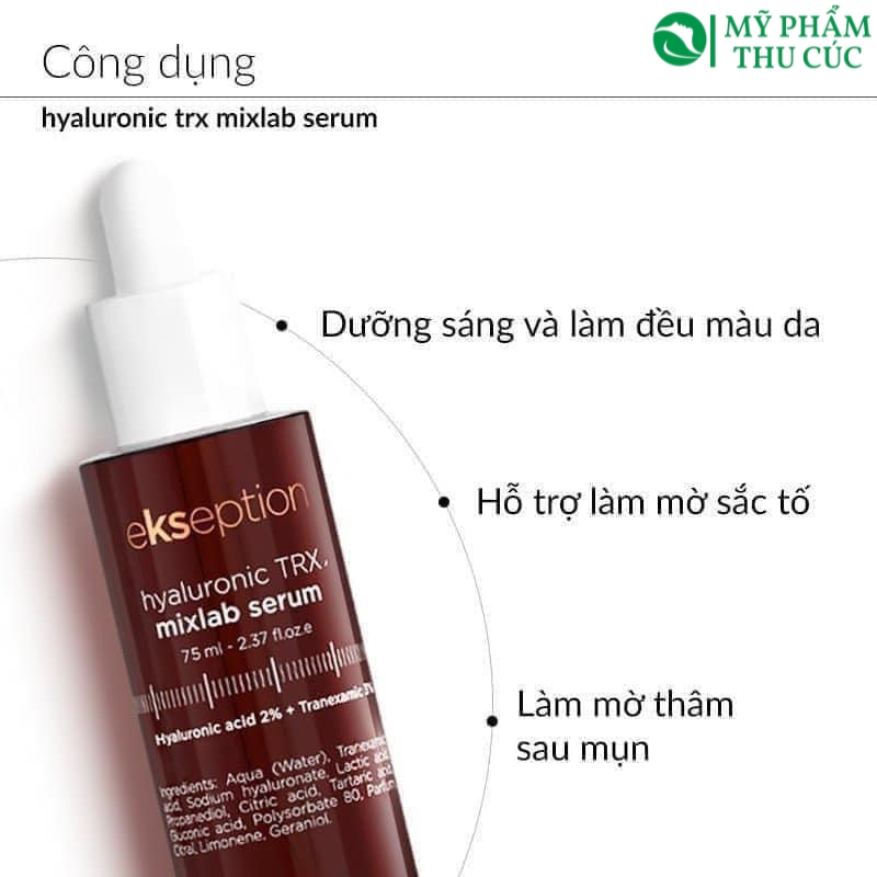 Serum Ekseption Trx có tác dụng gì