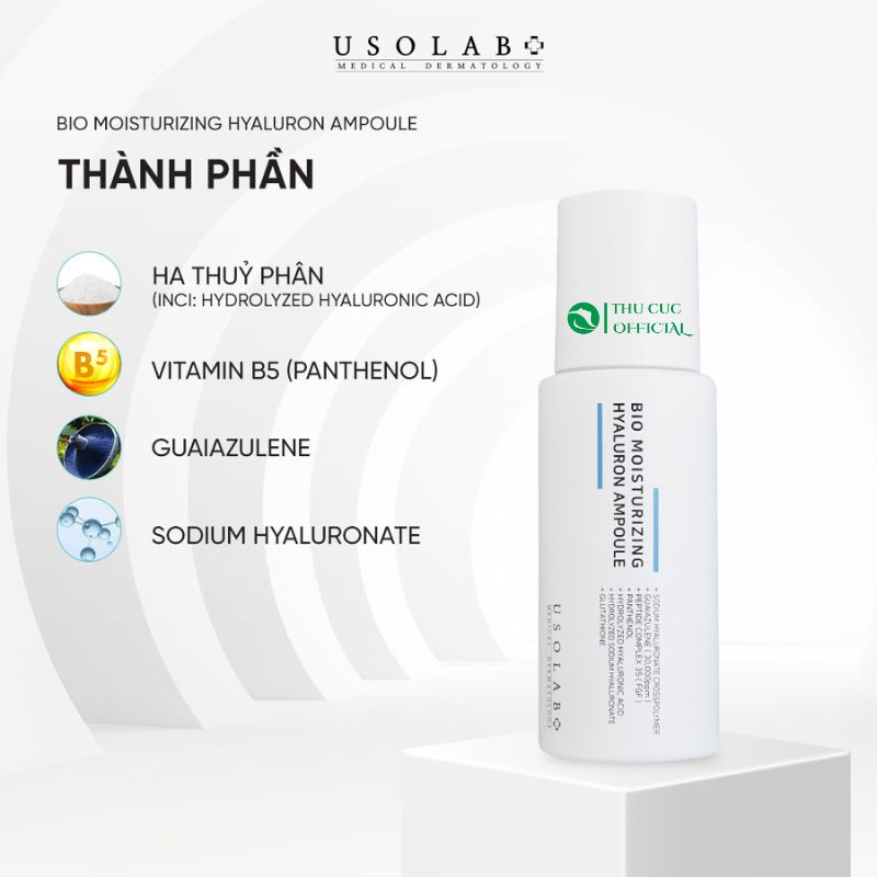 Thành phần chính trong Serum HA Usolab