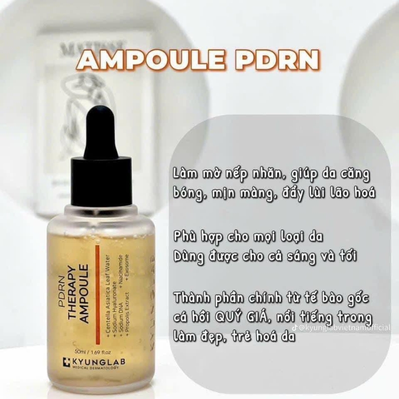 Công dụng của Kyung Lab PDRN Therapy Ampoule