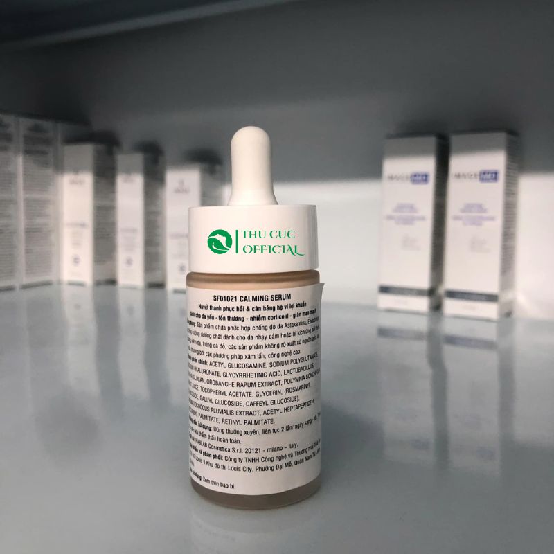 Thành phần trong RVB Lab MicroBioma Calming serum