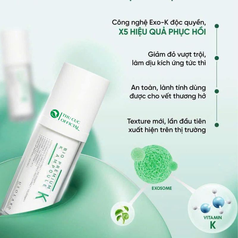 Ưu điểm của Serum K Usolab Bio Premium K Ampoule